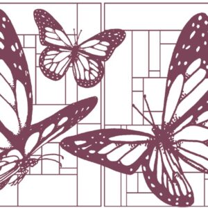 Clearsnap - Rollagraph - Design Wheel - Jumbo - Modern Butterfly