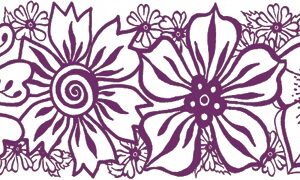 Clearsnap - Rollagraph - Design Wheel - Jumbo - Floral Burst