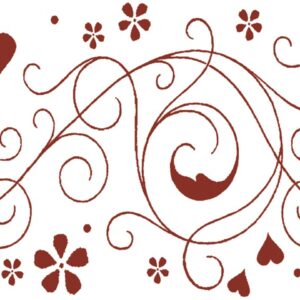 Clearsnap - Rollagraph - Design Wheel - Jumbo - Hearts & Flowers