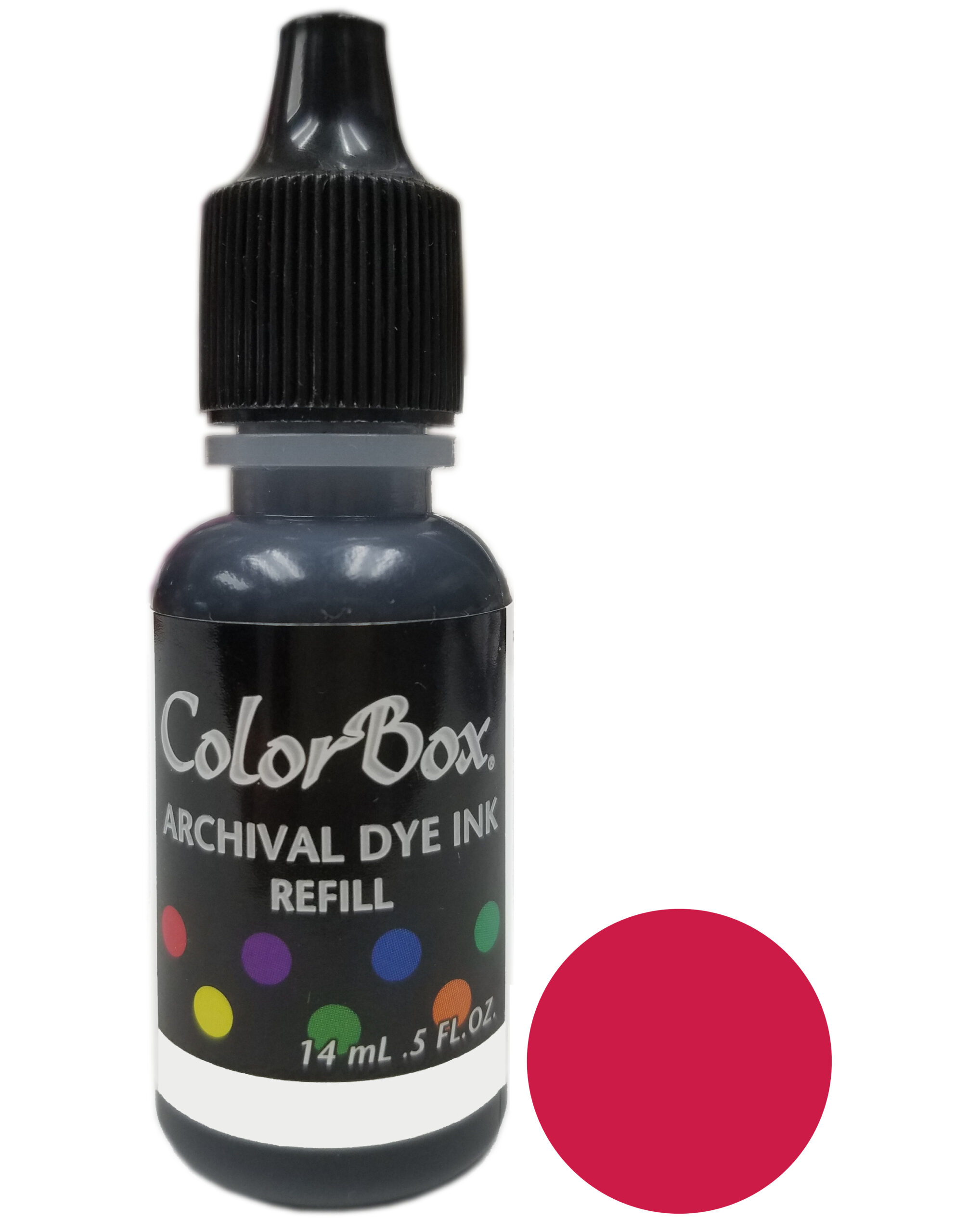 Clearsnap – ColorBox – Archival Dye Ink Pad – Refill – Fireberry