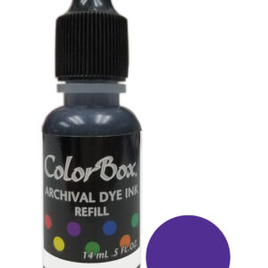 Clearsnap - ColorBox - Archival Dye Ink - Reinker - Deep Grape