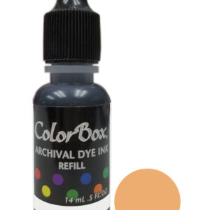 Clearsnap - ColorBox - Archival Dye Ink - Reinker - Toasted Apricot