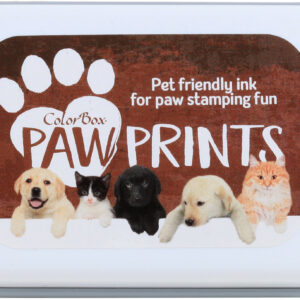 Clearsnap - ColorBox - Paw Prints - Ink - Pad - Brown