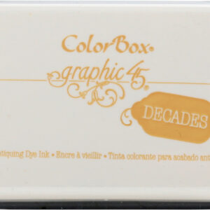 Clearsnap - ColorBox - Graphic 45 - Antiquing Dye Ink Pad - Venetian Lace