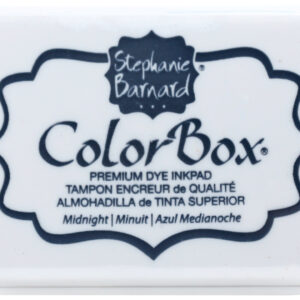 Clearsnap - ColorBox - Stephanie Barnard - Premium Dye Ink - Pad - Midnight