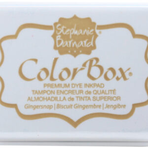 Clearsnap - ColorBox - Stephanie Barnard - Premium Dye Ink - Pad - Gingersnap