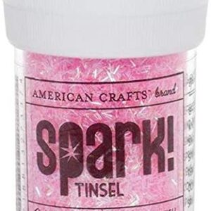 American Crafts - Spark! Tinsel - Bubble Gum