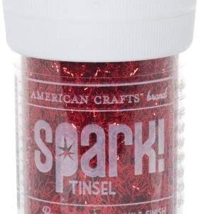 American Crafts - Spark! Tinsel - Rouge