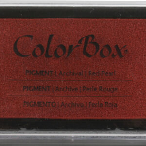 Clearsnap - ColorBox - Classic Pigment Ink - Pad - Metallic - Red Pearl