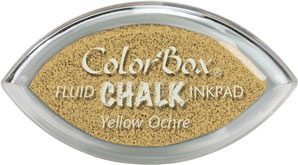 Clearsnap - ColorBox - Cat's Eye - Fluid Chalk Ink - Pad - Yellow Ochre