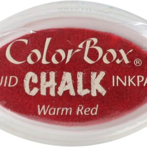 Clearsnap - ColorBox - Cat's Eye - Fluid Chalk Ink - Pad - Warm Red