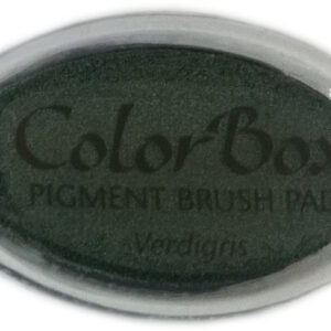 Clearsnap - ColorBox - Cat's Eye - Classic Pigment Ink - Pad - Metallic - Verdigris