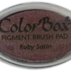Clearsnap - ColorBox - Cat's Eye - Classic Pigment Ink - Pad - Metallic - Ruby Satin