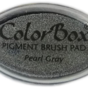Clearsnap - ColorBox - Cat's Eye - Classic Pigment Ink - Pad - Metallic - Pearl Gray