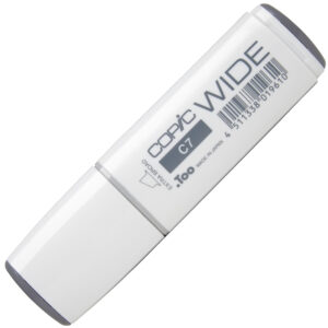 Copic - Wide - Alcohol Marker - Cool Gray #7 (C7)