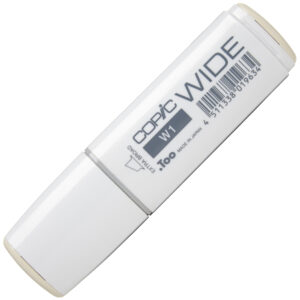 Copic - Wide - Alcohol Marker - Warm Gray #1 (W1)