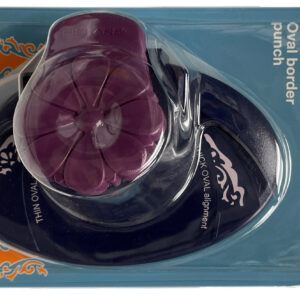 Fiskars - Oval Border Punch - Violets Are Blue