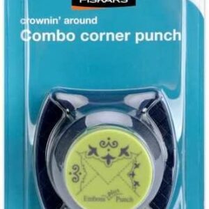 Fiskars - Combo Corner Punch - Crownin Around