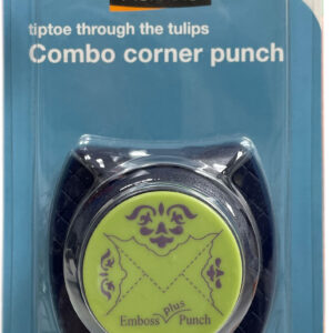Fiskars - Combo Corner Punch - Tiptoe Through the Tulips