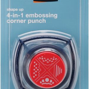 Fiskars - 4-in-1 Embossing Corner Punch - Shape Up