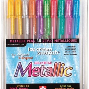 Sakura - Gelly Roll - Metallic Gel Pens - Set (10 Pieces)