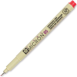 Sakura - Pigma Micron - 05 - Red