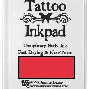 Stewart Superior - Temporary Tattoo - Ink Pad - Red
