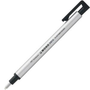 Tombow - MONO - Zero Eraser - Silver - Round