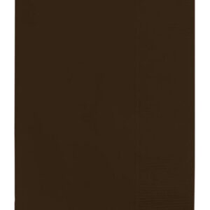 Guest/Dinner Napkin - Chocolate (50 Pieces)