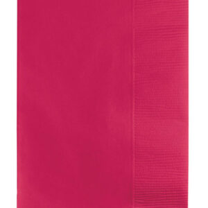 Guest/Dinner Napkin - Magenta (50 Pieces)