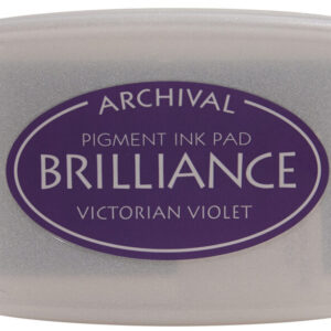 Tsukineko - Brilliance - Pigment Ink - Pad - Victorian Violet