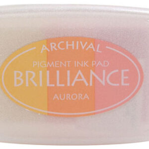 Tsukineko - Brilliance - Tri-Color - Pigment Ink - Pad - Aurora