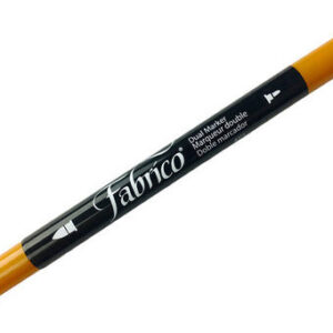 Tsukineko - Fabrico - Dual-Tip Fabric Marker - Tangerine