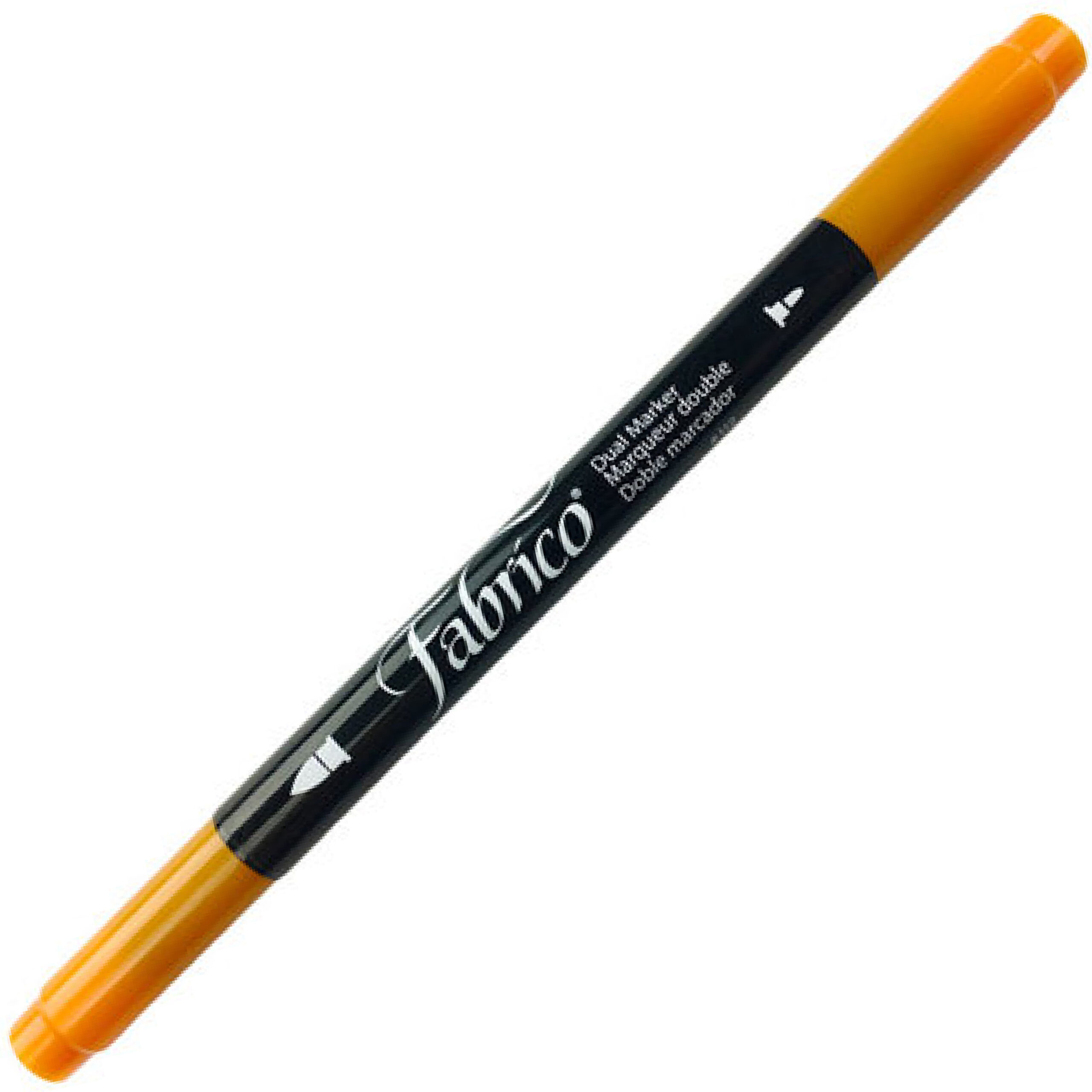 Tsukineko - Fabrico - Dual-Tip Fabric Marker - Tangerine