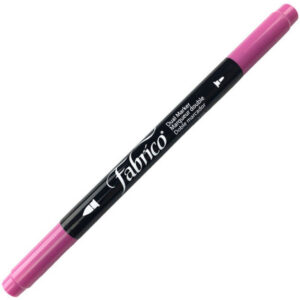 Tsukineko - Fabrico - Dual-Tip Fabric Marker - Cherry Pink