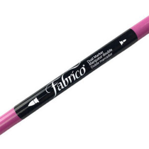 Tsukineko - Fabrico - Dual-Tip Fabric Marker - Cherry Pink