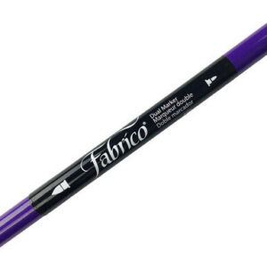 Tsukineko - Fabrico - Dual-Tip Fabric Marker - Peony Purple