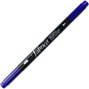 Tsukineko - Fabrico - Dual-Tip Fabric Marker - Ultramarine