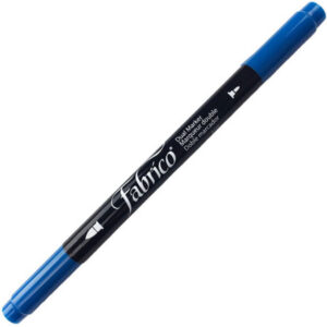 Tsukineko - Fabrico - Dual-Tip Fabric Marker - Cerulean Blue