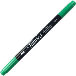 Tsukineko - Fabrico - Dual-Tip Fabric Marker - Emerald
