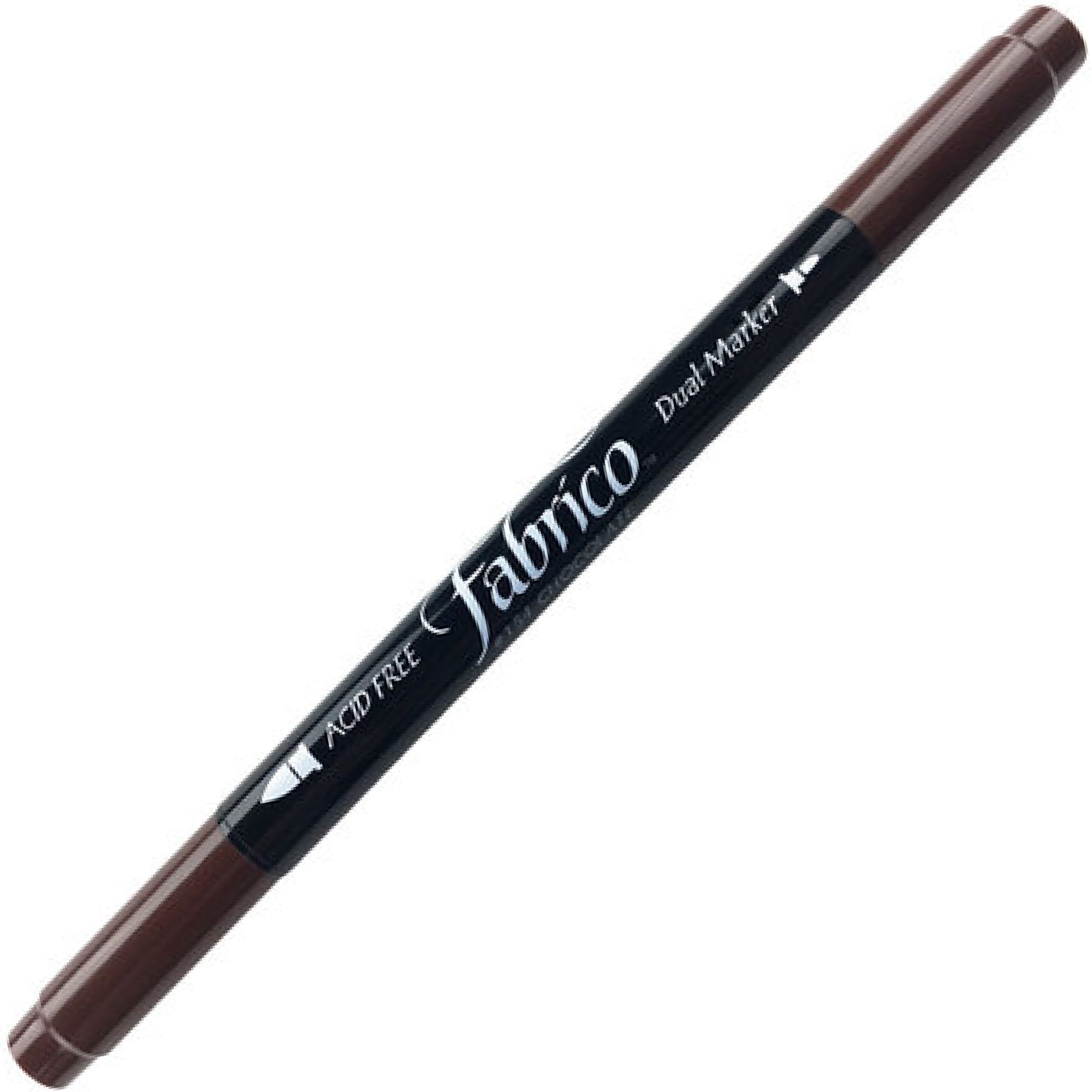 Tsukineko - Fabrico - Dual-Tip Fabric Marker - Chocolate