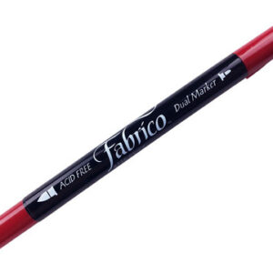 Tsukineko - Fabrico - Dual-Tip Fabric Marker - Brick