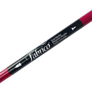 Tsukineko - Fabrico - Dual-Tip Fabric Marker - Burgundy