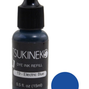 Tsukineko - Dye Ink - Reinker - Electric Blue