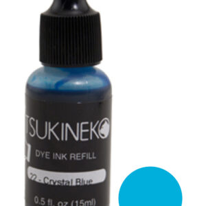 Tsukineko - Dye Ink - Reinker - Crystal Blue