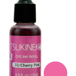 Tsukineko - Dye Ink - Reinker - Cherry Pink