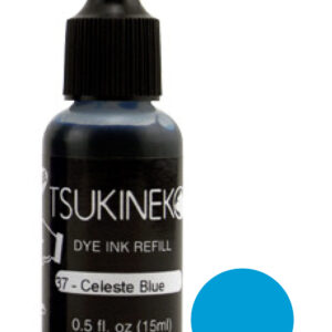 Tsukineko - Dye Ink - Reinker - Celeste Blue