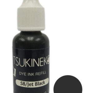 Tsukineko - Dye Ink - Reinker - Jet Black