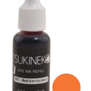 Tsukineko - Dye Ink - Reinker - Butterscotch