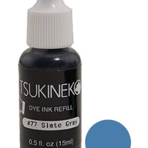 Tsukineko - Dye Ink - Reinker - Slate Grey